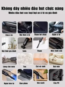 Máy hút bụi mini cho ô tô